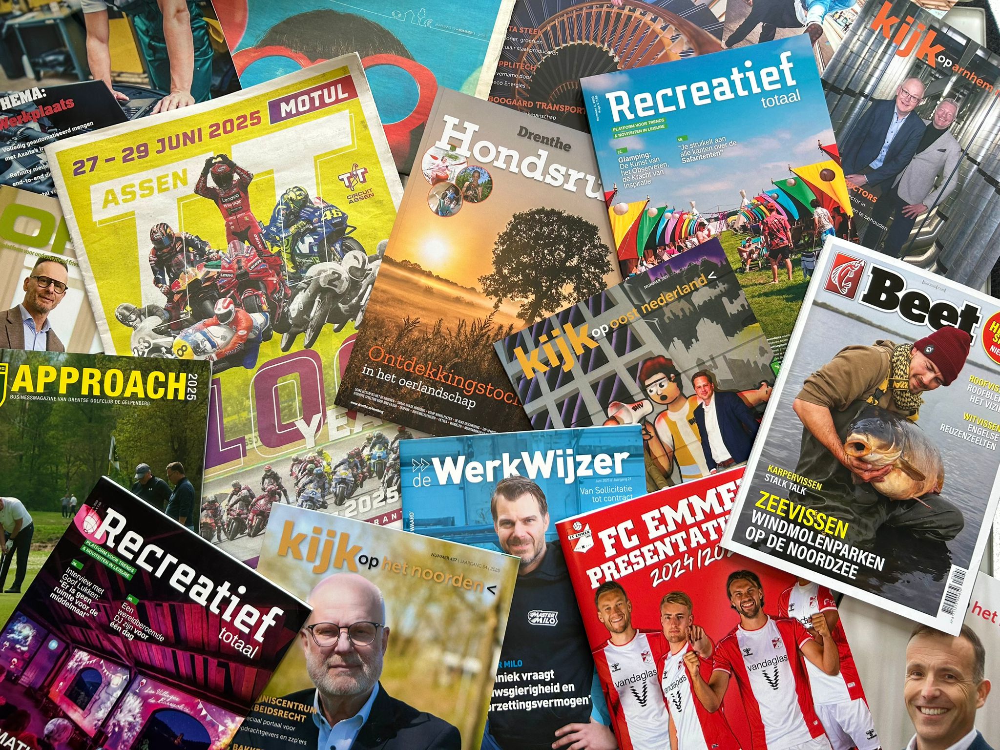 DTP werk van We'R Media