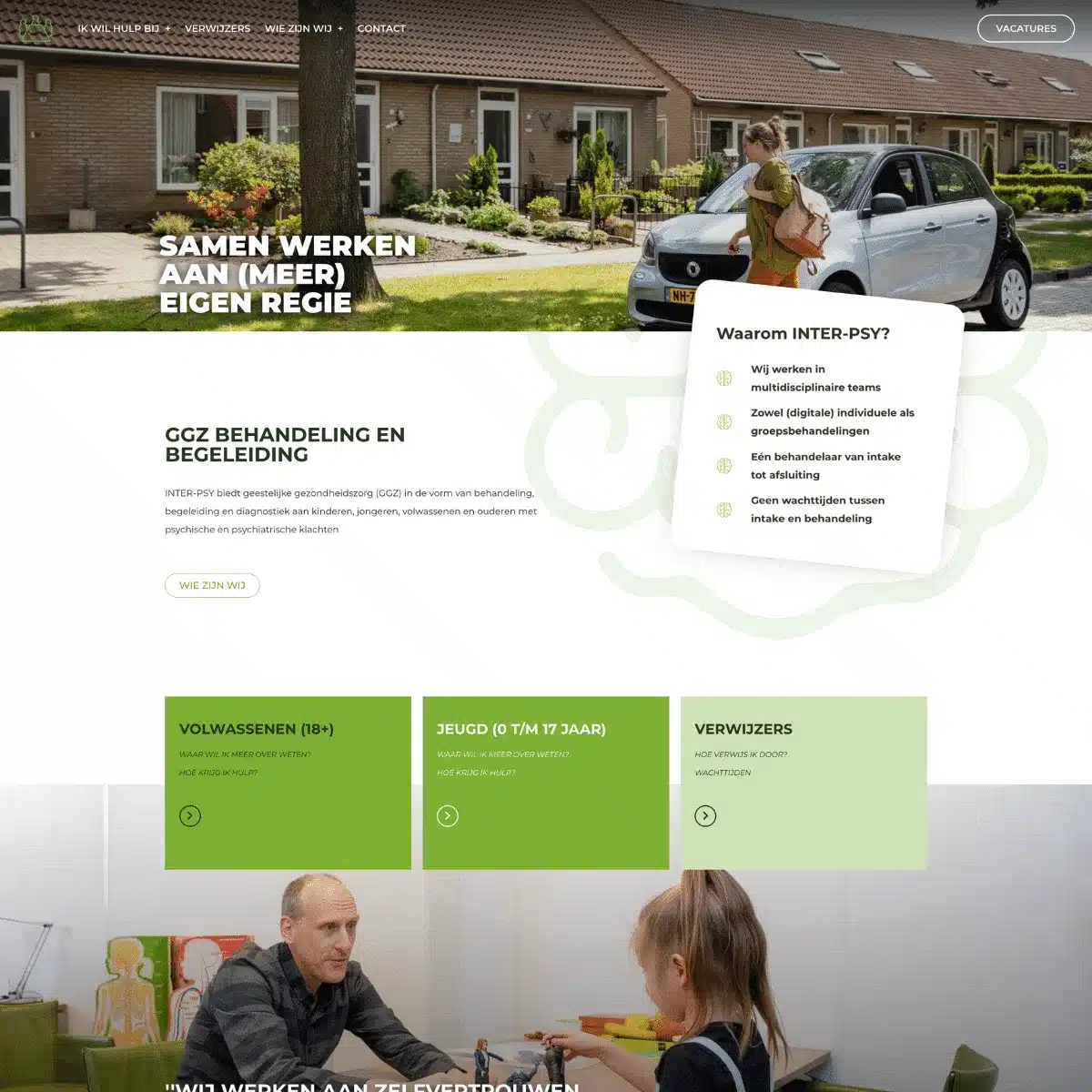 Websiteontwerp INTER-PSY