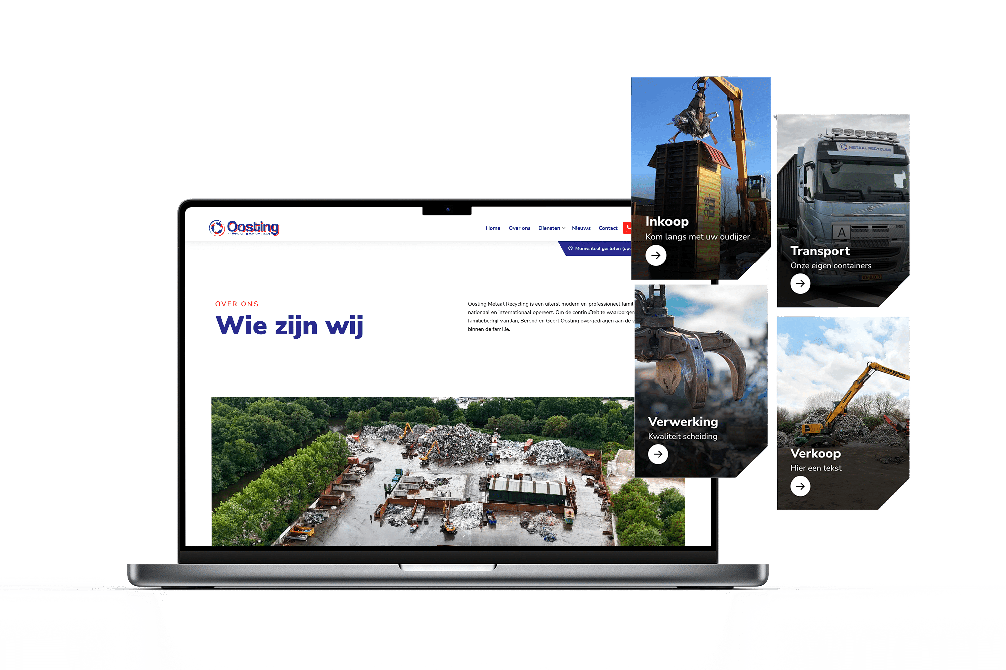Oosting functionaliteiten webdesign