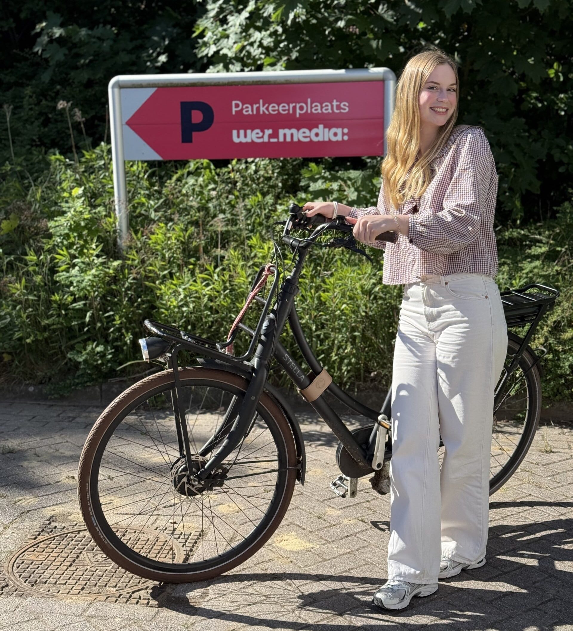 Kyra haar stage bij We'R Media